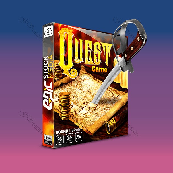 Epic Stock Media Quest Game Sound Effects for Building Your Own Immersive World of Fantasy