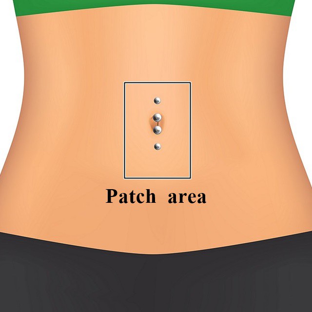 [Attic Piercing] Belly patch for newly pierced belly