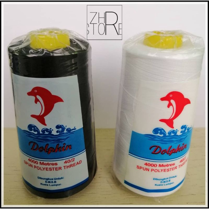 4000 Meter Benang Jahit Biasa pelbagai warna / Sewing Thread 