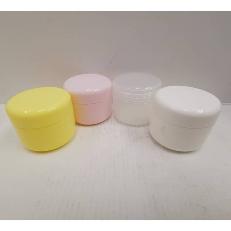 ROUND PLASTIC CREAM CONTAINER 50G Shopee Malaysia