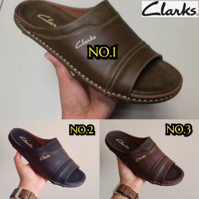 clarks men's slip on sandals