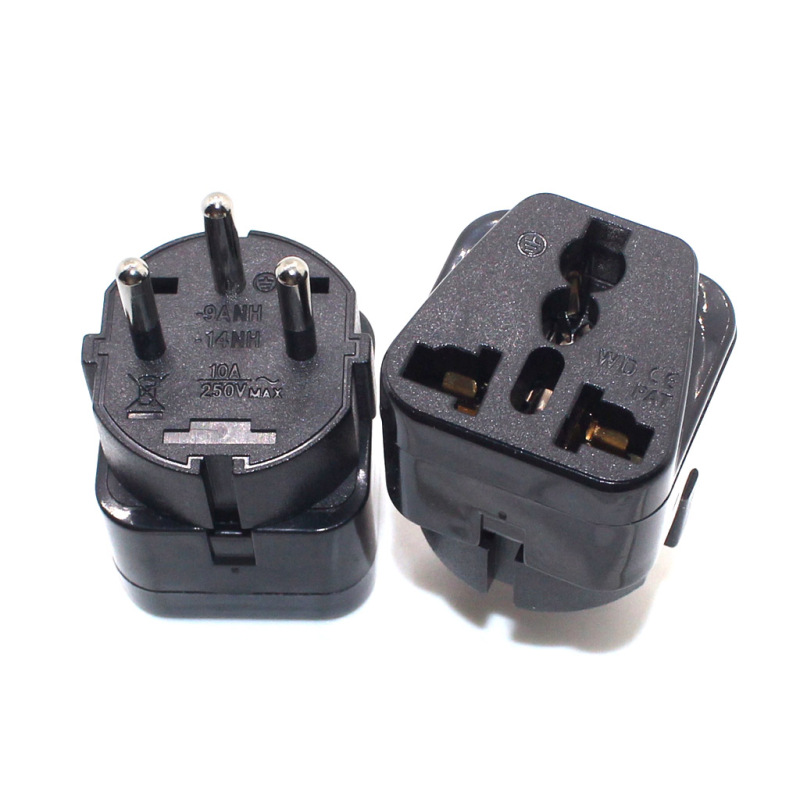 Travel Adapter Plug For ISRAEL Palestine Universal Outlet EU/US/UK/EU