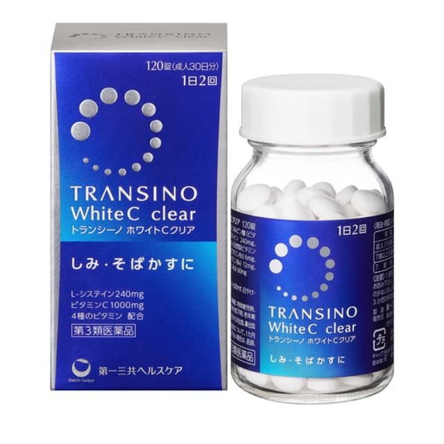 现货 1 Tablets Transino White C 新升级版淡斑美白丸孕妇哺乳妈妈也可以服用的美白丸j6002m Shopee Malaysia