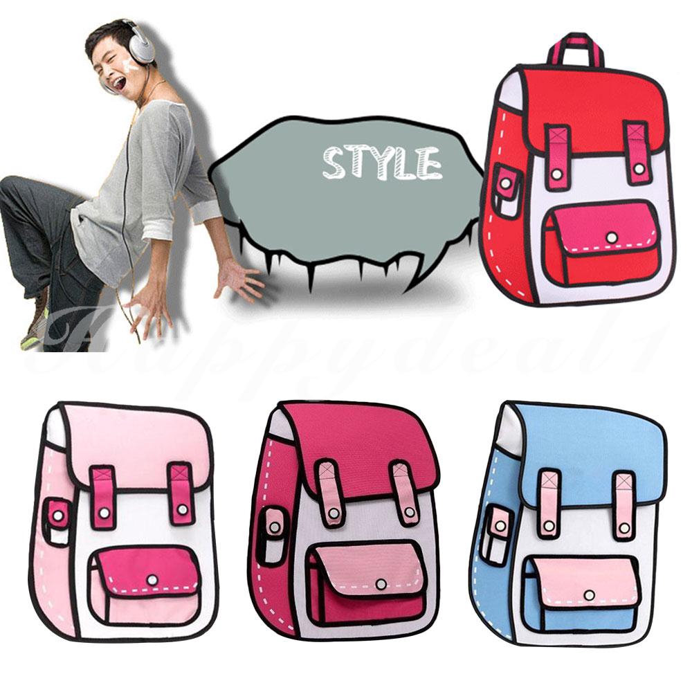 3d jump style backpack