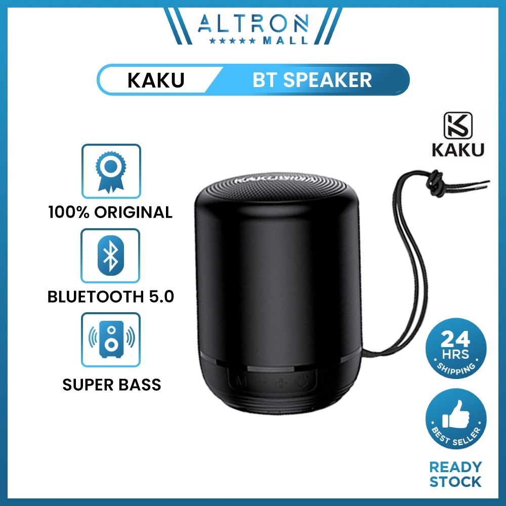 KAKU GEDA HIFI Mini Bluetooth 5.0 Speaker Portable Hi Fi TWS Stereo Surround Extra Bass Audio AUX iPhone 13 Samsung Poco