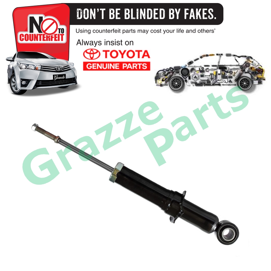 (1pc) Toyota Original Rear Shock Absorber for Corolla Altis 1.6 1.8 2.0