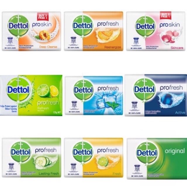 Dettol Anti-bacterial Bar Soap 105g ❗Buy 3 Free 1 ❗ | Shopee ...