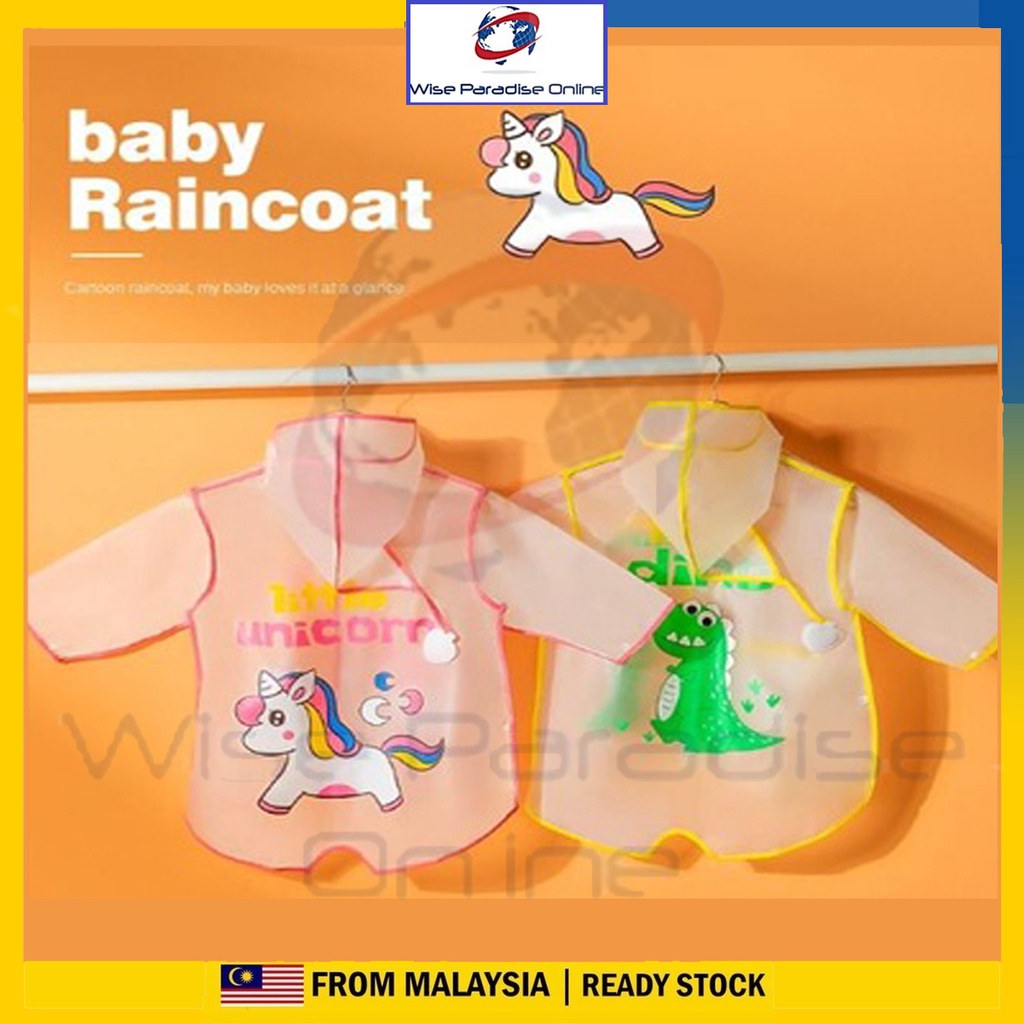 Children Rain Gear Raincoat Cartoon Kids Rainproof EVA