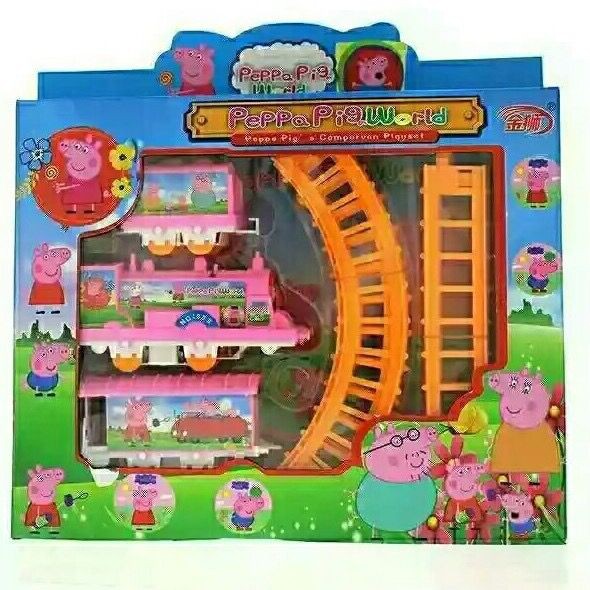 peppa pig train track