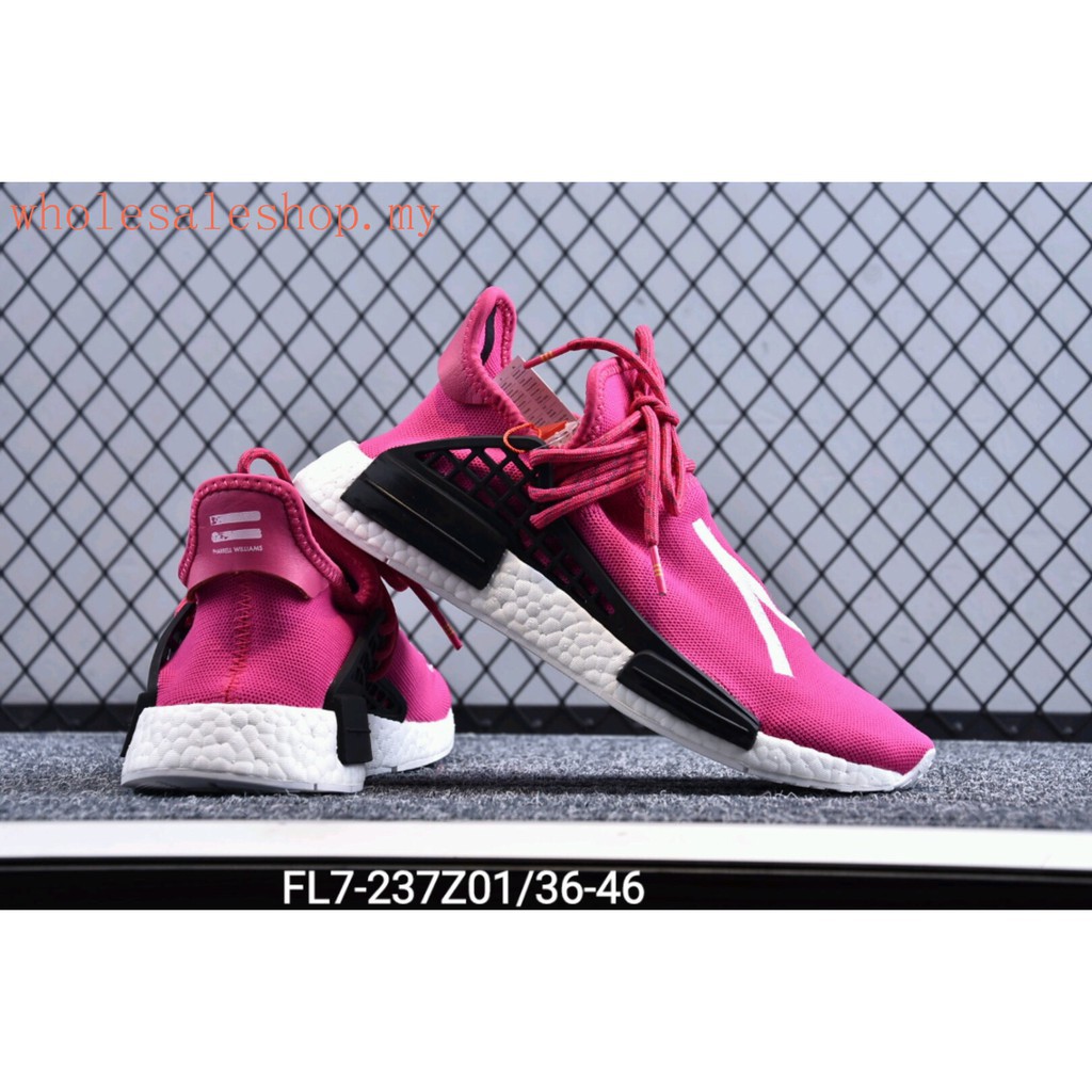 human race shoes pink