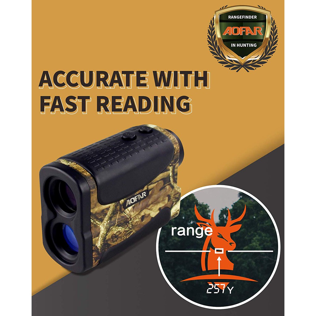 12285円 超人気 WOSPORTS Hunting Range Finder 700 Yards Archery Laser Rangefinder for Bow