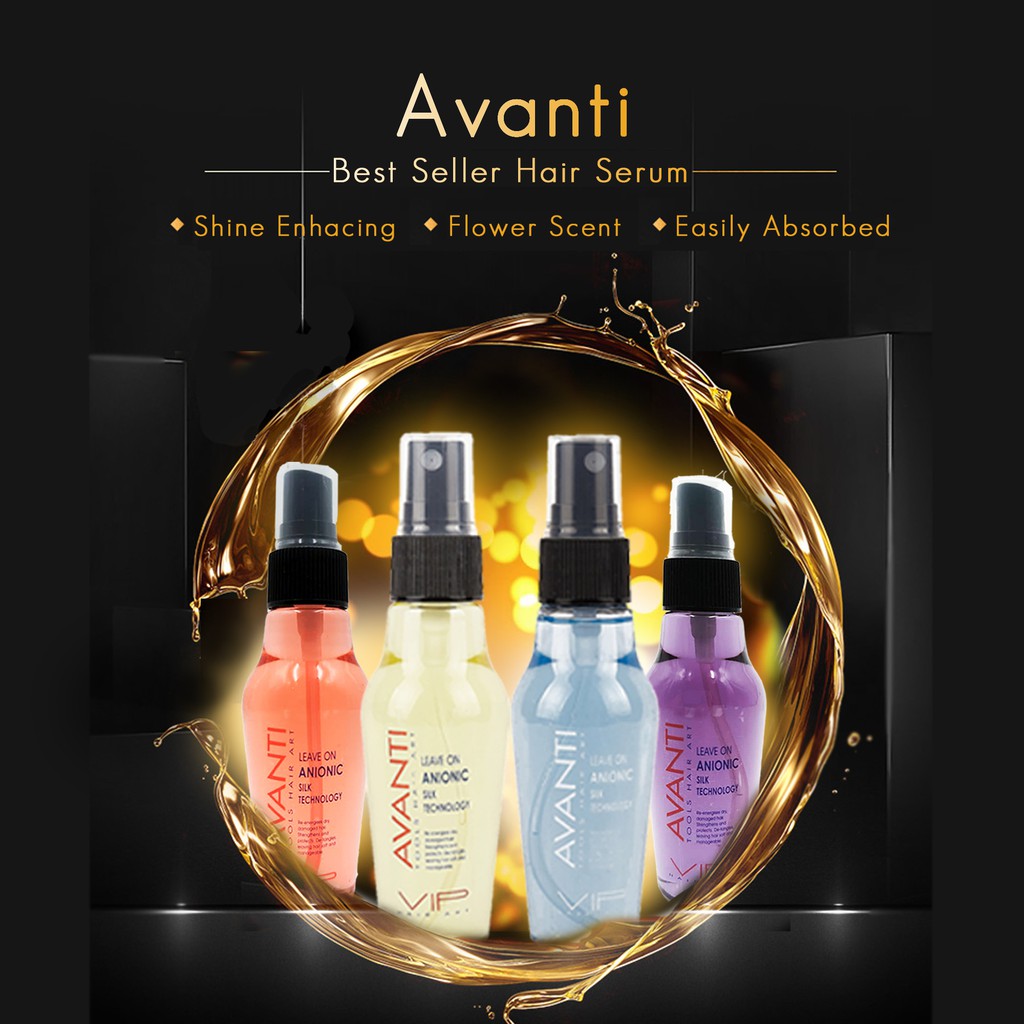 BEST SELLER Avanti Hair Serum Hair Oil Leave On (60ml/120ml) Shopee