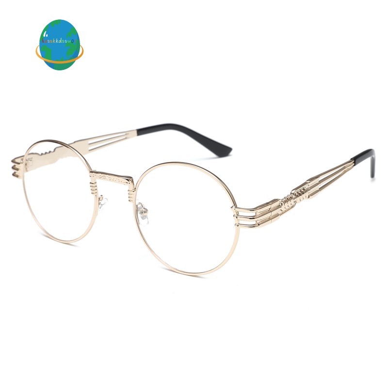 gold transparent glasses