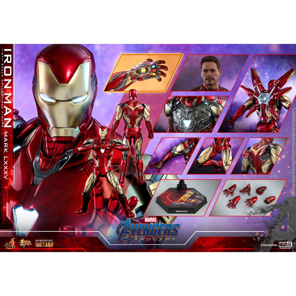 Hot Toys] Marvel - Avenger : End Game Series 1/6 Scale Collectiable Figure  [ Full Price List ] | Shopee Malaysia