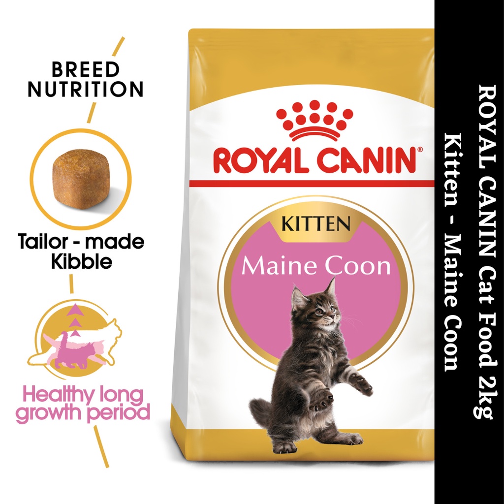 Royal Canin Mainecoon Kitten Cat Dry Food 2kg | Shopee Malaysia