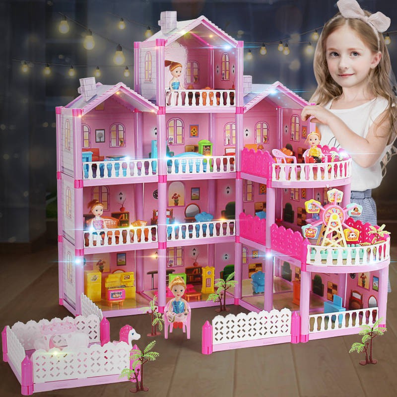 barbie house shopee