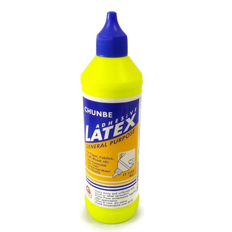 Chunbe LT1121 LT1122 LT1123 Glue Latex White Glue 4OZ (120ML) 8OZ