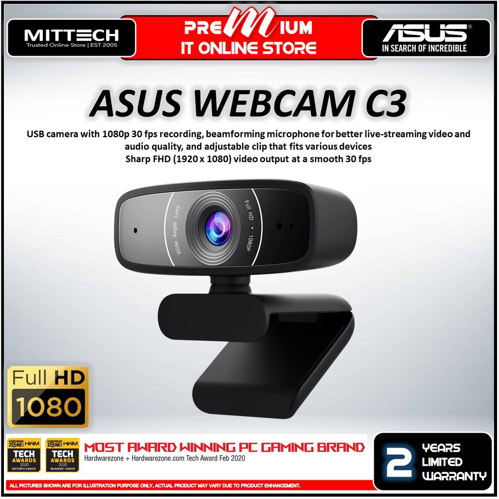 Asus webcam c3 обзор