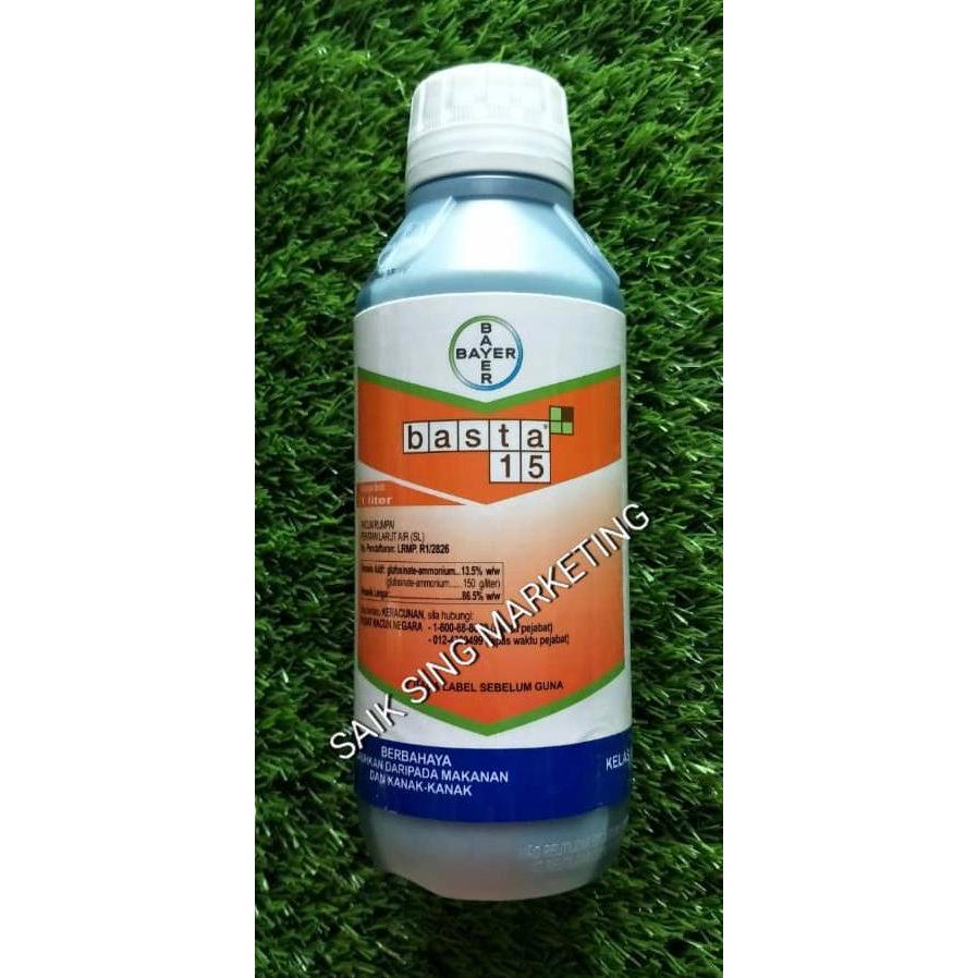 5l Basta 15 Bayer Glufosinate Ammonium 13 5 Racun Rumpai Rumput Non