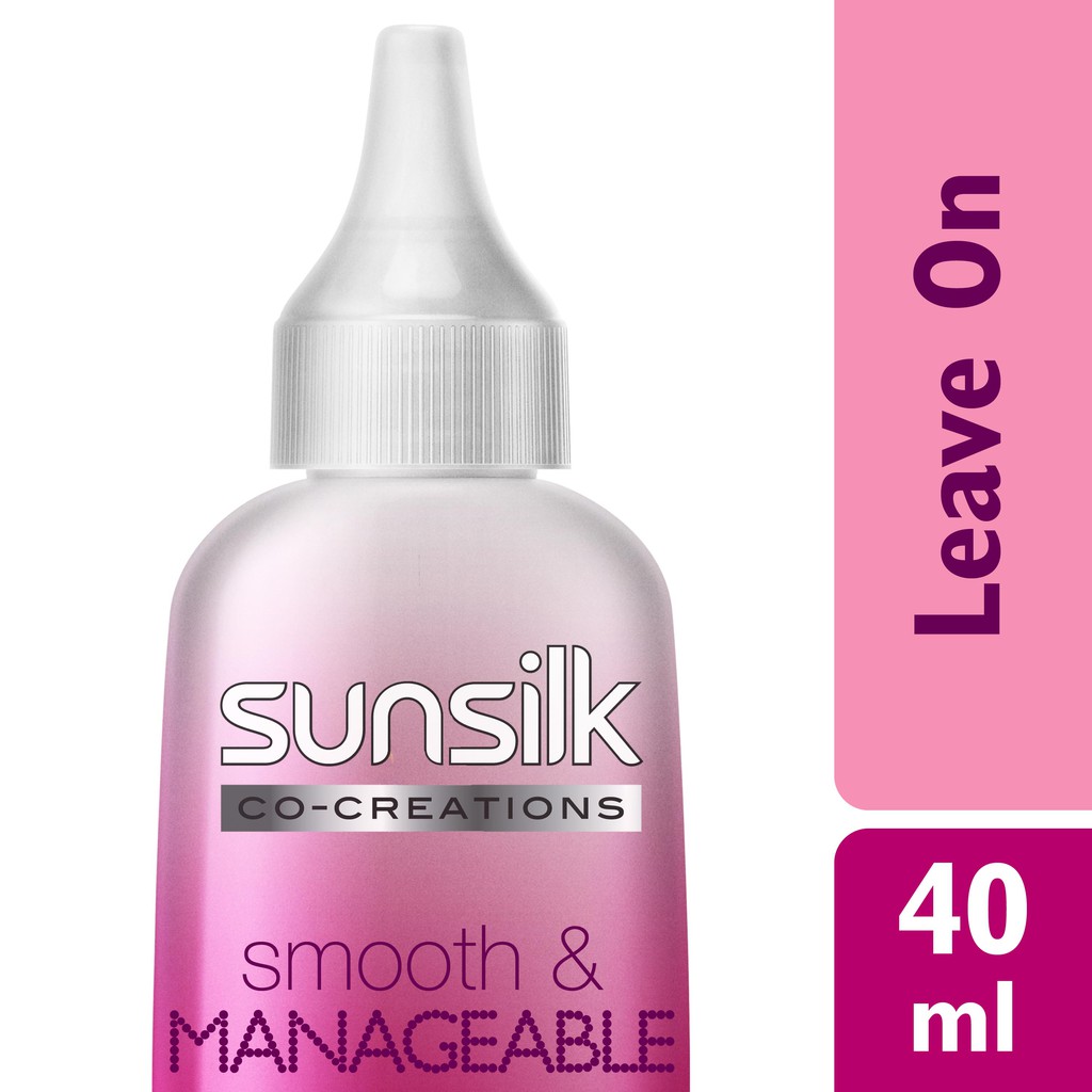 sunsilk smooth and manageable leave on cream