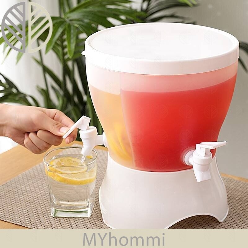 3 in 1 5L Water Dispenser Separator Design Cold Drink Homemade Beverage Party Drink Juice Large Capacity Dispenser Jus J