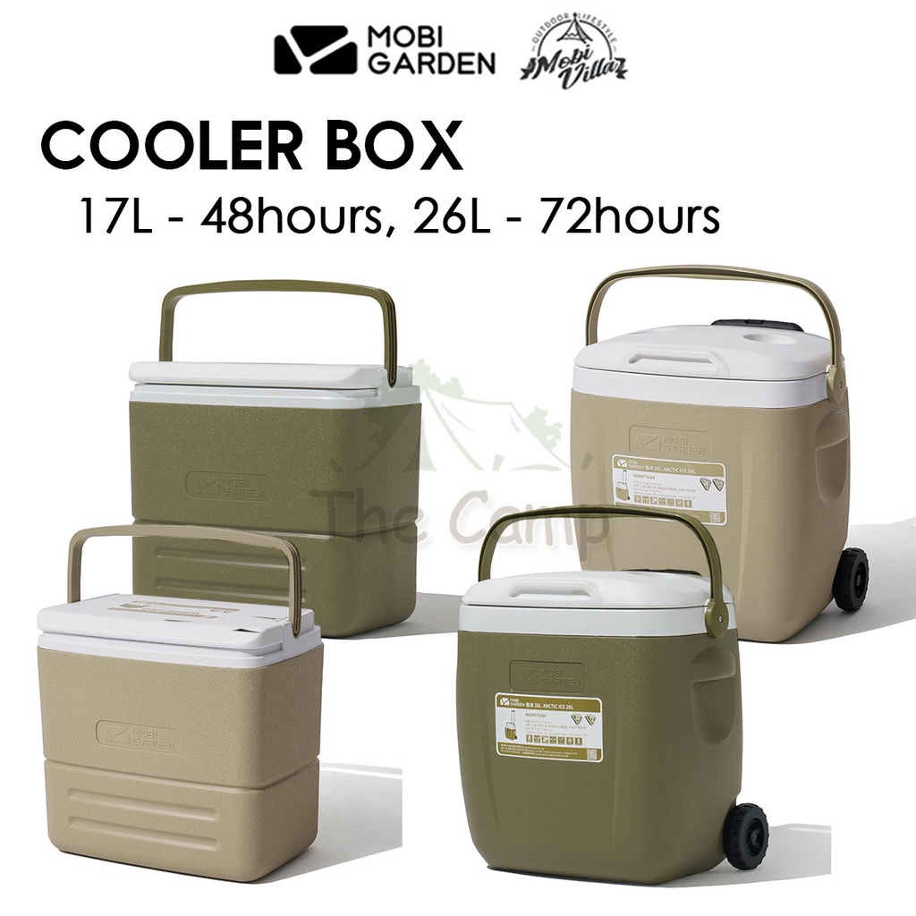 Mobi Garden Portable Cooler Box Ice Box Camping Outdoor Picnic