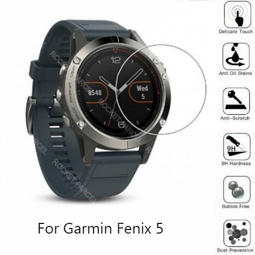 garmin fenix 5 tempered glass