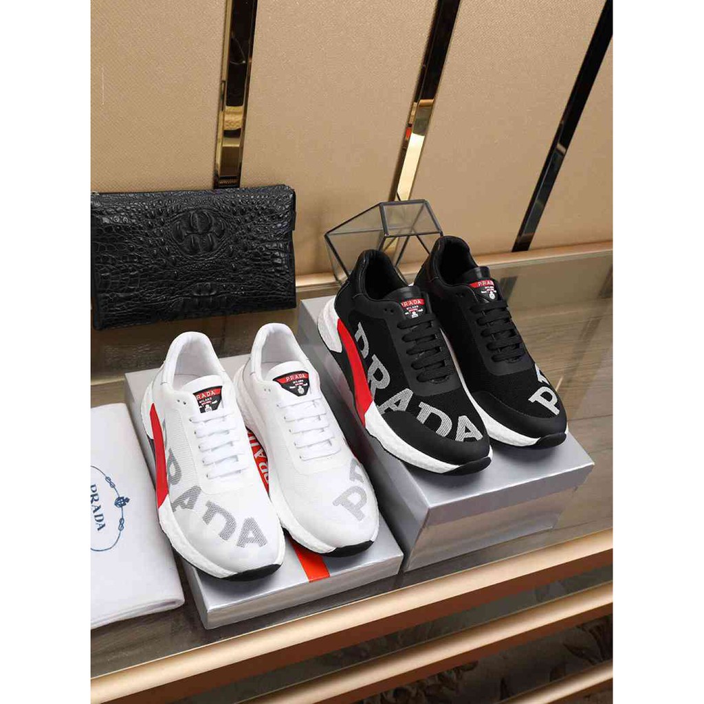 Prada new casual men shoes Fashion 