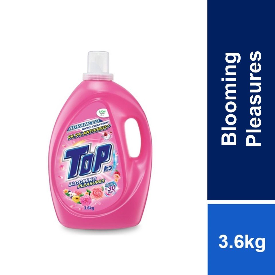 Top Liquid Detergent Blooming Pleasures Pink 3.6kg Shopee Malaysia