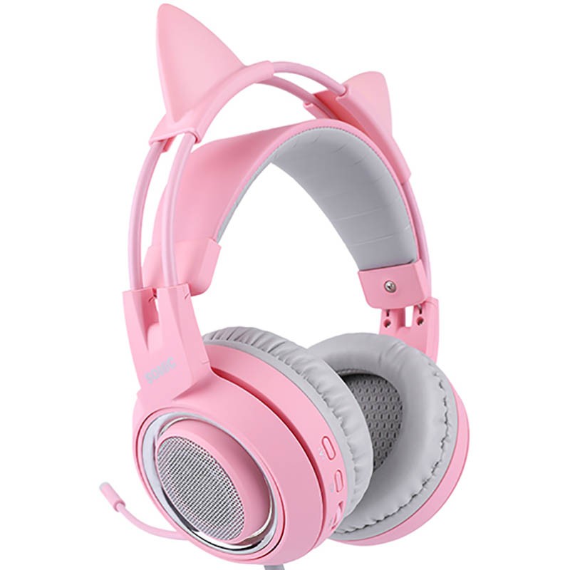 Cat Headphones Pink | Bruin Blog