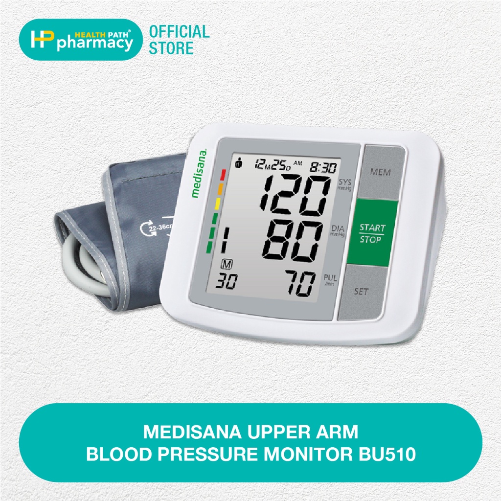 Medisana Upper Arm Blood Pressure Monitor BU510 | Shopee Malaysia