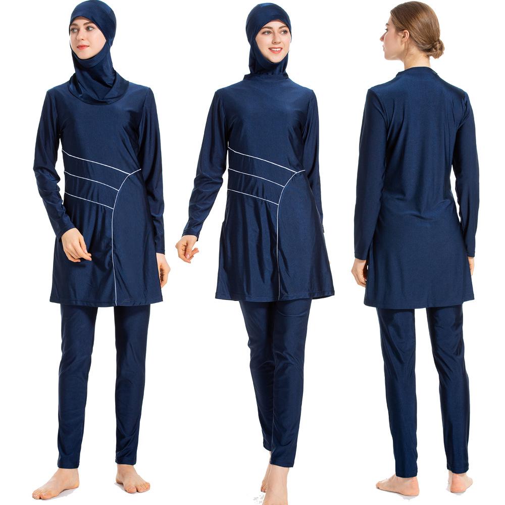 WEIMEI 4XL Baju  renang  Big size Muslimah Women Swim Suit 