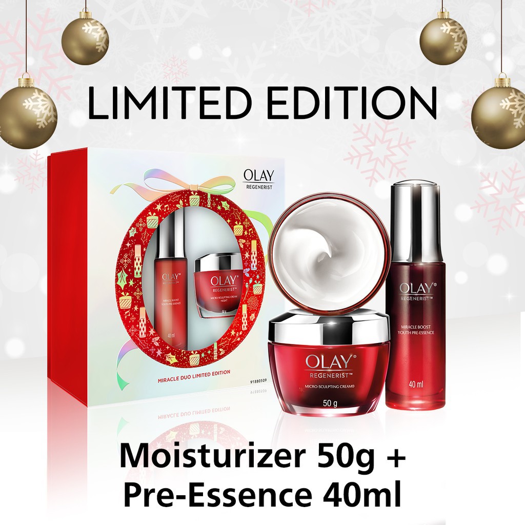 olay regenerist miracle duo gift pack