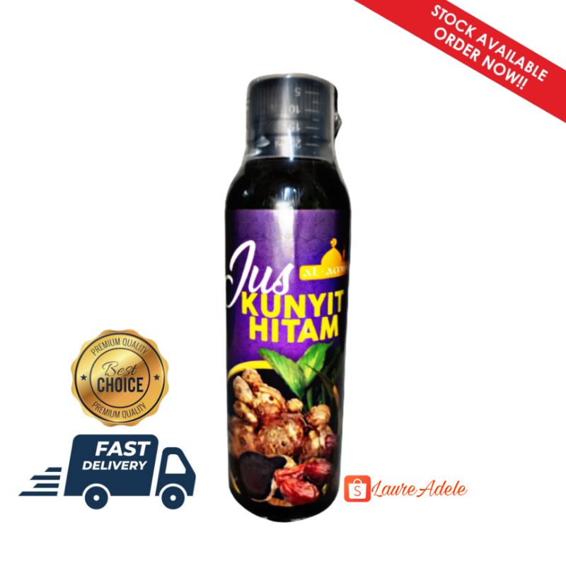 JUS KUNYIT HITAM AL-AMIN 250 ML | Shopee Malaysia