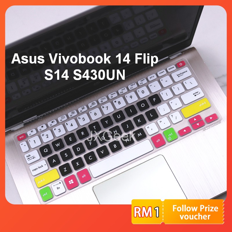 Keyboard Cover Asus Vivobook 14 Flip S14 S430UN S4300 14'' Inch Laptop
