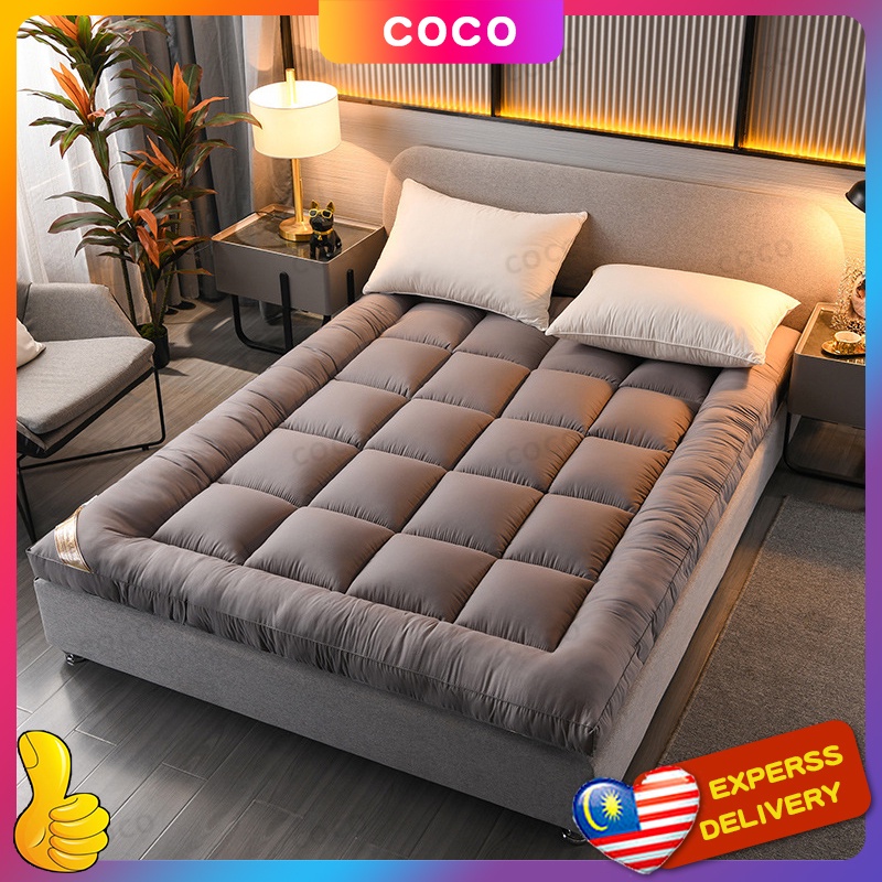 coco-thicker-10cm-mattress-tatami-topper-single-queen-king-four-seasons