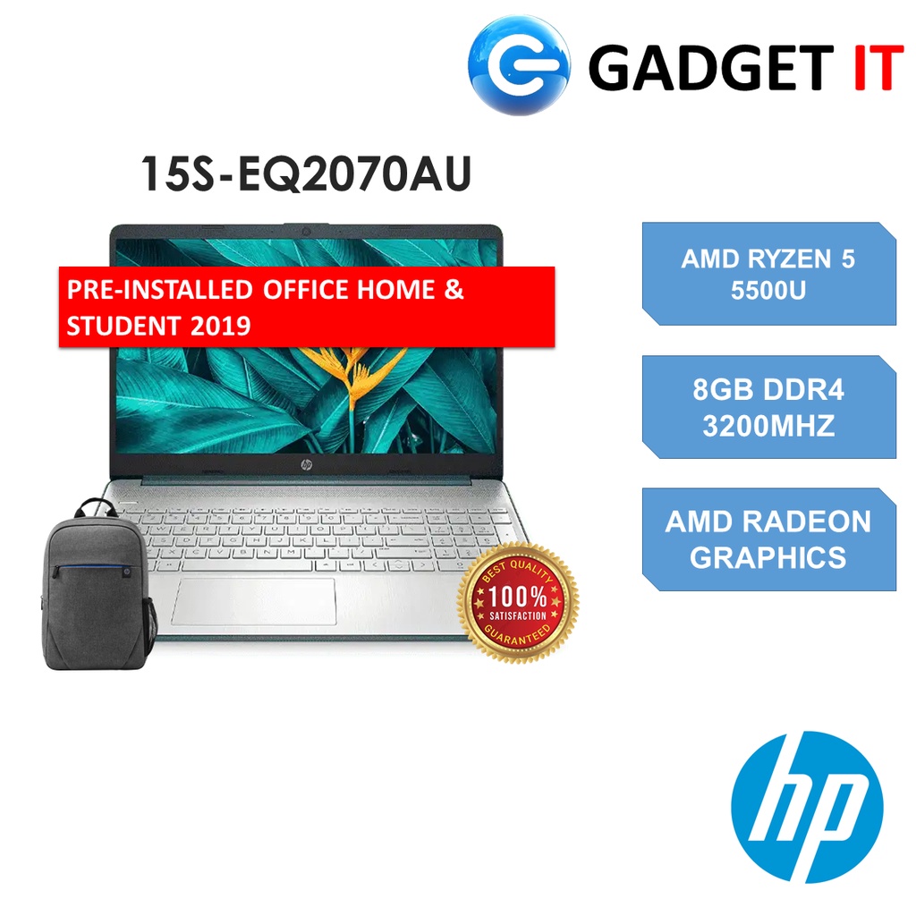 Hp 15s Eq2070au 15s Eq2072au 15s Eq2073au Laptop Ryzen 5 5500u8gb512gb Ssd156 Fhdrx 4084