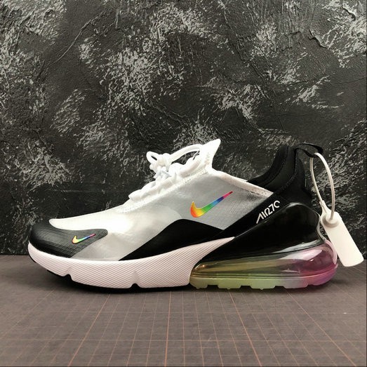 nike air max 270 white and colorful