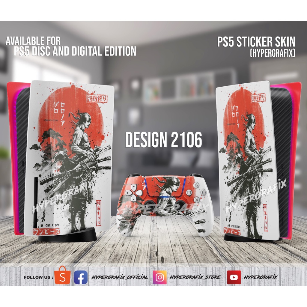 PS5 PLAYSTATION 5 STICKER SKIN DECAL 2106 Shopee Malaysia