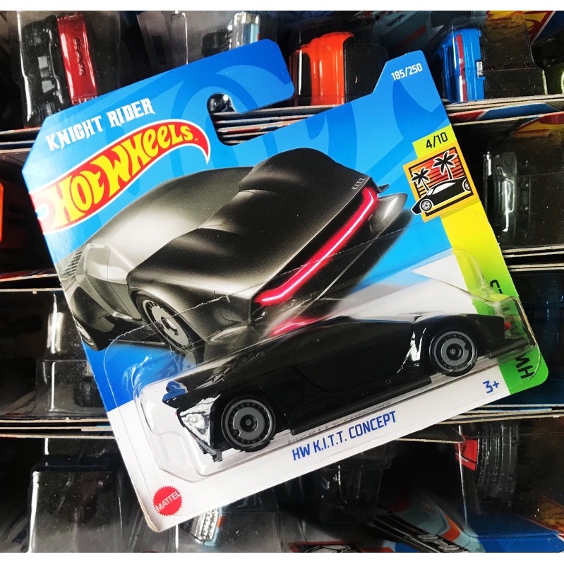 (Short Card) Hot Wheels HW KITT Concept BLACK 1:64 case K 2022 | Shopee