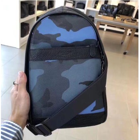 coach sling bag camouflage