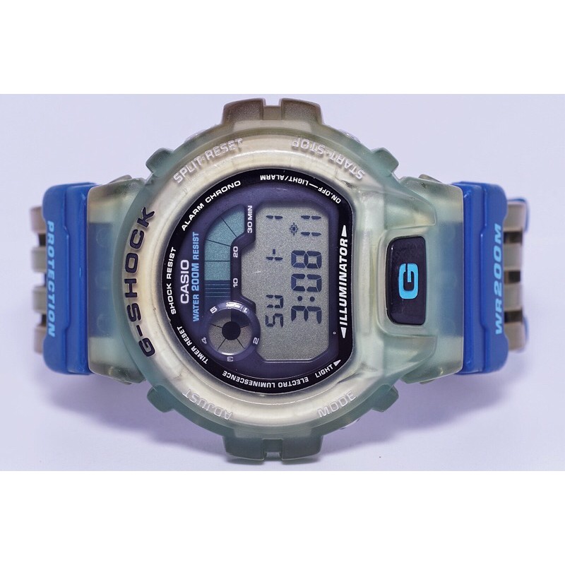 Casio G Shock Dw 6900 Blue G Lide Vintage Module 1557 Shopee Malaysia