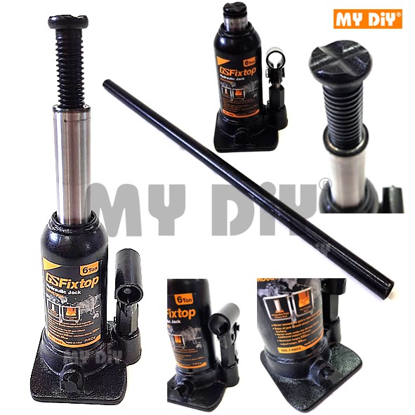 My Diy Fixtop Heavy Duty 6 Ton Hydraulic Bottle Jack Floor