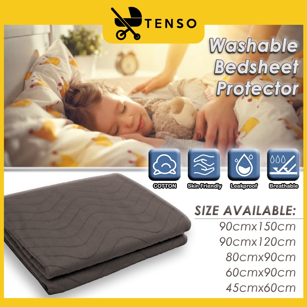 UBP101 Bedsheet Protector for Washable Incontinence Bed Pad Reusable