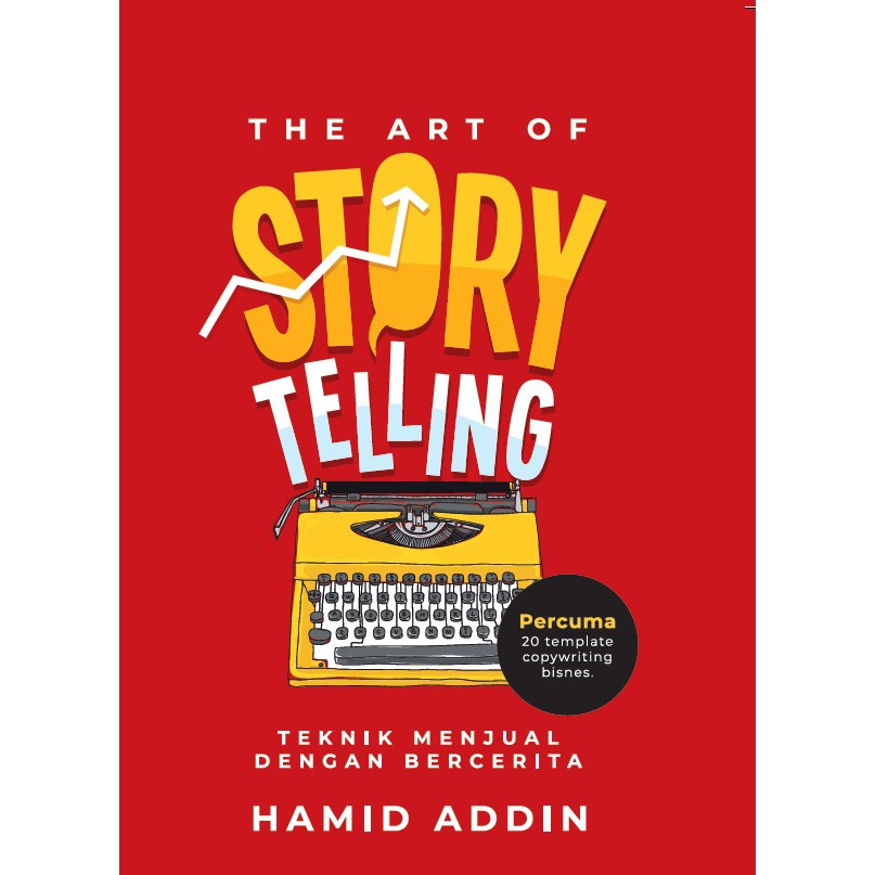 Featured image of The Art of Storytelling - Hamid Addin - Teknik Menjual Dengan Bercerita [Percuma 20 Template Copywriting Bisnes]