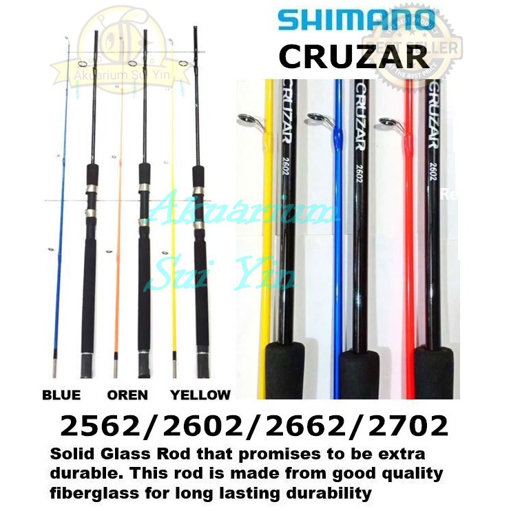 shimano cruzar 2602 fishing rod