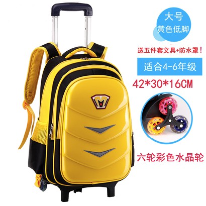 kids wheel backpack