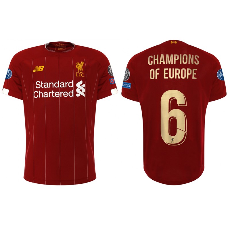 liverpool champions jersey