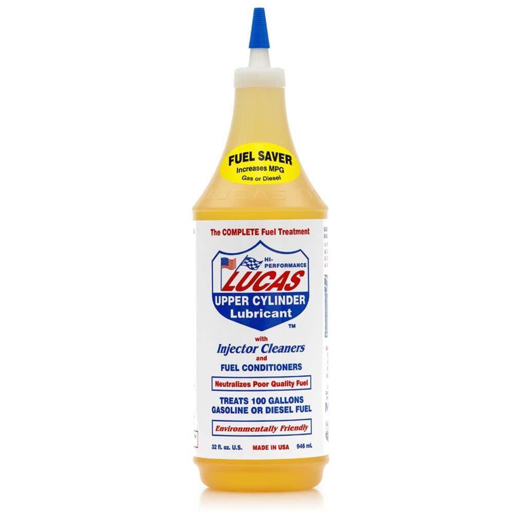 [OFFER CLEAR STOCK] Lucas 10003 Upper Cylinder Injector Cleaner Fuel Treatment (946ml) (100% Genuine Authentic USA)