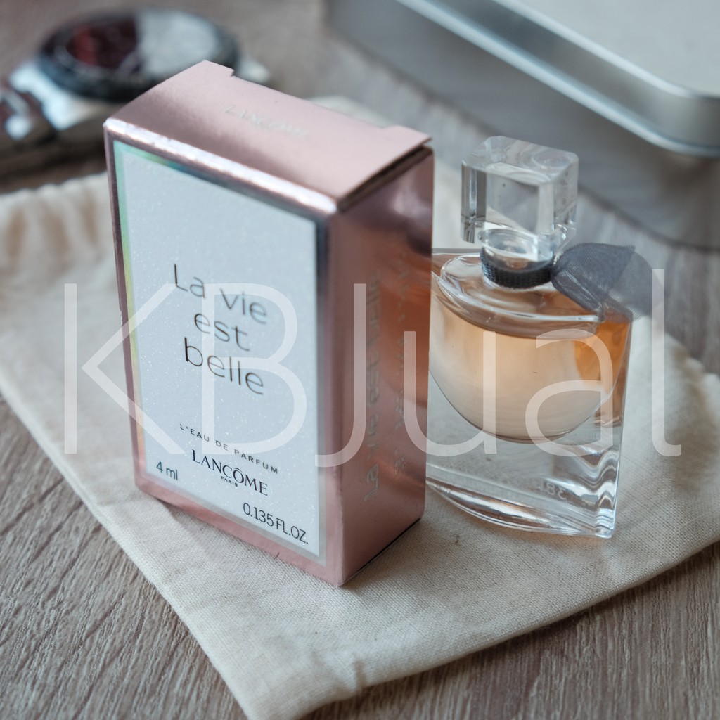 la vie est belle eau de parfum 4ml